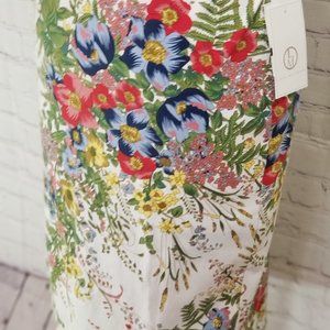 Floral Pencil Skirt